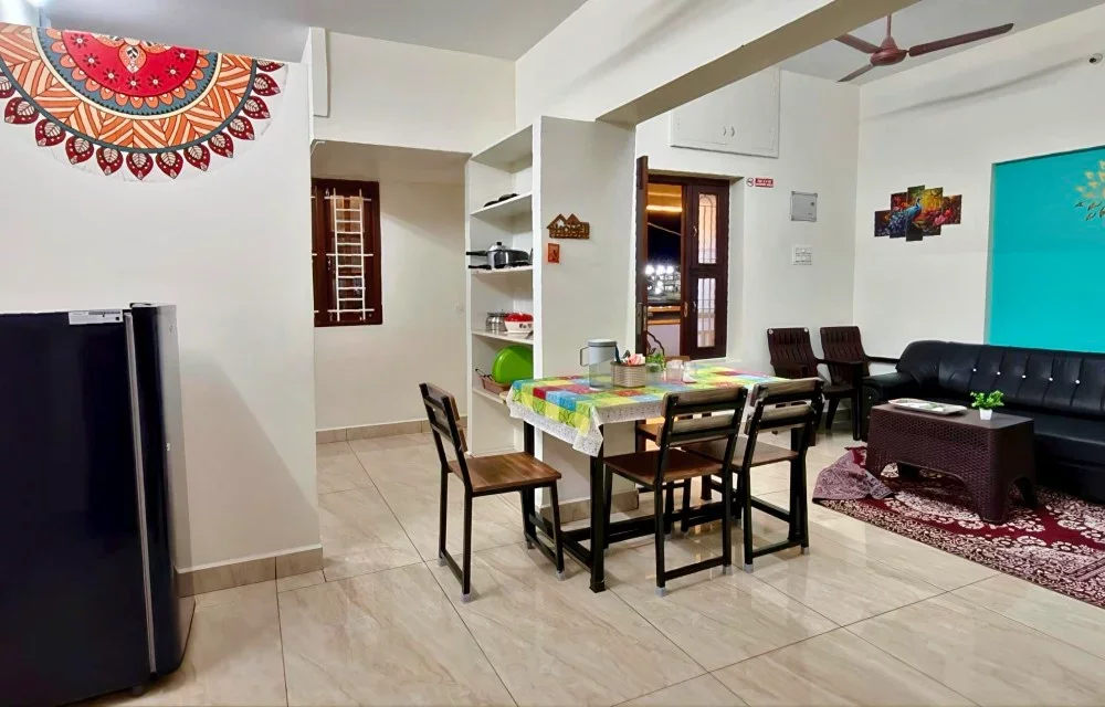 1 BHK Villa with Balcony